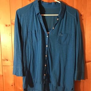 Golly Hicks blue button down